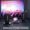 IPX7 Waterproof Bluetooth Speakers 5.3, Dual Pairing, and 30H Playtime - Perfect for Home, Outdoor, and Party Fun