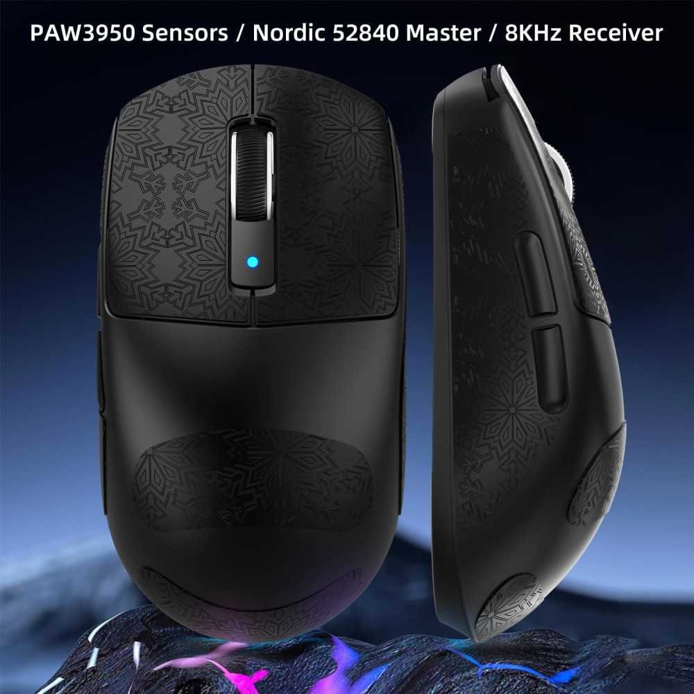 R6 Wireless Gaming Mouse - Ultra-Lightweight Design, High Precision Sensor, and Versatile Connectivity Options | TekChoice Electronics