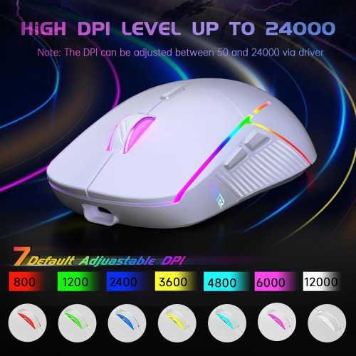 Wireless 24000 DPI RGB Gaming Mouse | TekChoice Electronics