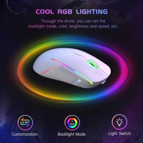 Wireless 24000 DPI RGB Gaming Mouse | TekChoice Electronics