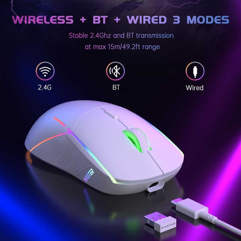 Wireless 24000 DPI RGB Gaming Mouse | TekChoice Electronics