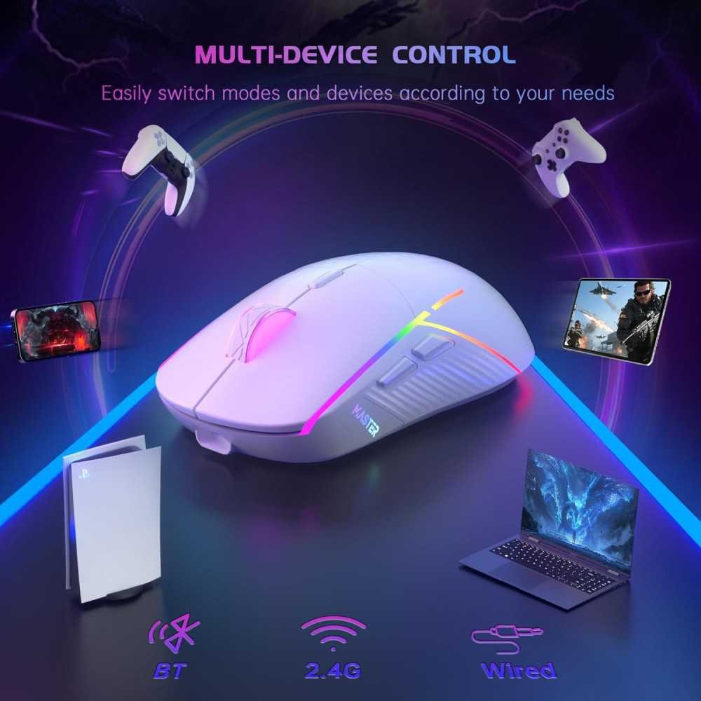 Wireless 24000 DPI RGB Gaming Mouse | TekChoice Electronics