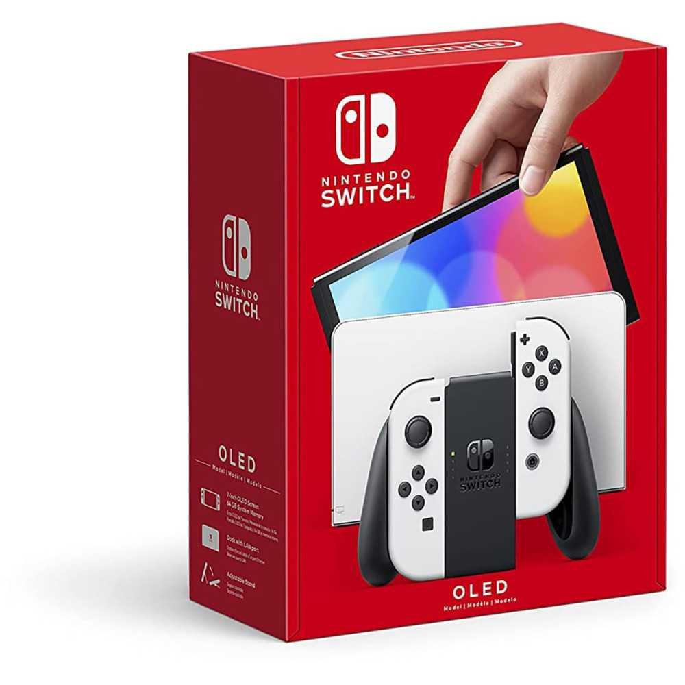 Nintendo Switch OLED in White | TekChoice Electronics Nintendo Switch OLED in White | TekChoice Electronics