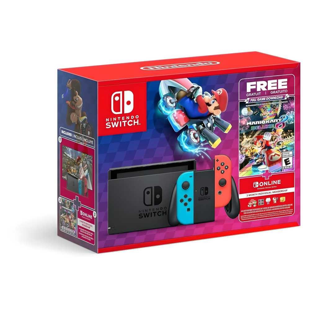 Nintendo Switch™ Mario Kart™ 8 Deluxe Bundle - Full Game Download + 3 Mo. Online Membership | TekChoice Electronics Nintendo Switch™ Mario Kart™ 8 Deluxe Bundle - Full Game Download + 3 Mo. Online Membership | TekChoice Electronics
