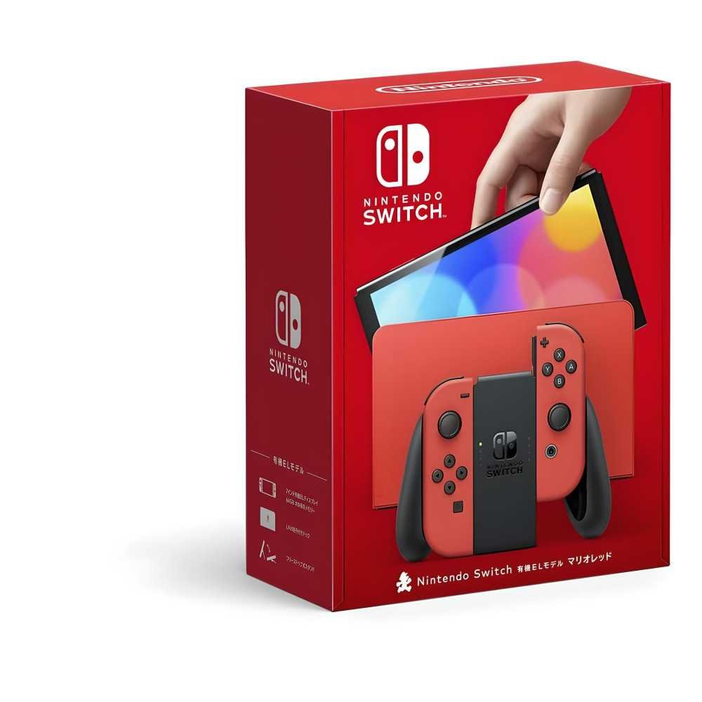 Nintendo Switch OLED in Mario Red JDM Edition | TekChoice Electronics