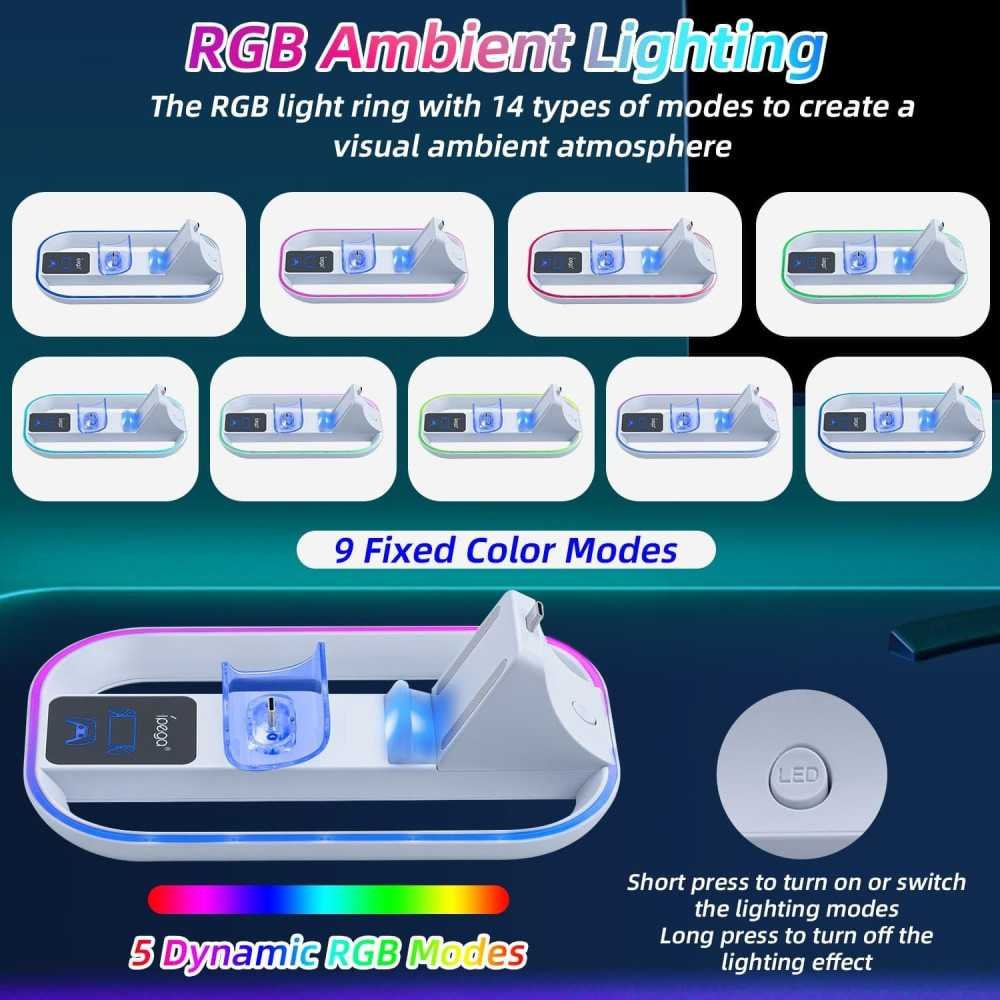 14 RGB Light Modes for Playstation Portal Console & Controller | TekChoice Electronics