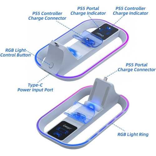 14 RGB Light Modes for Playstation Portal Console & Controller | TekChoice Electronics