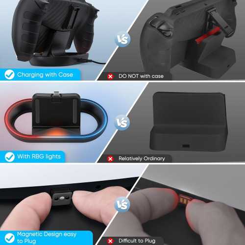 RGB Charge Station for Playstation Portal | TekChoice Electronics
