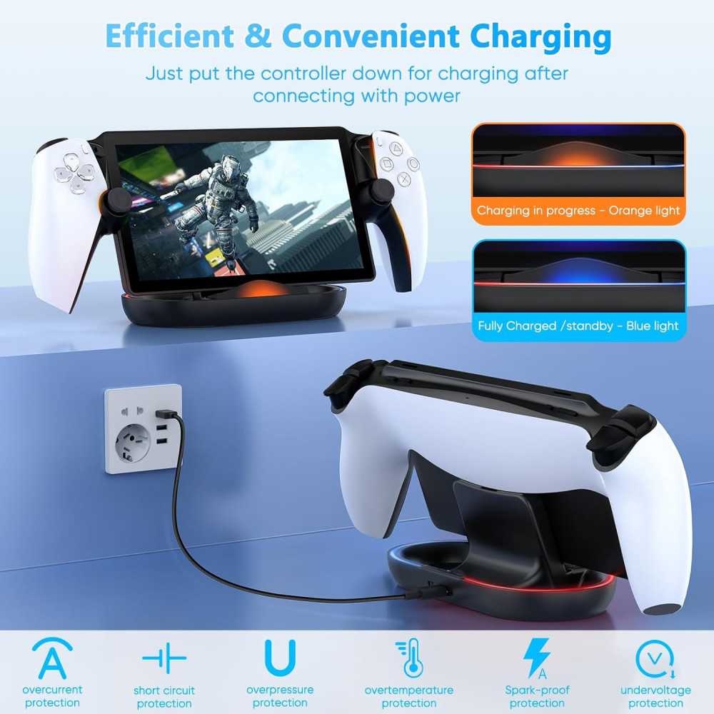 RGB Charge Station for Playstation Portal | TekChoice Electronics