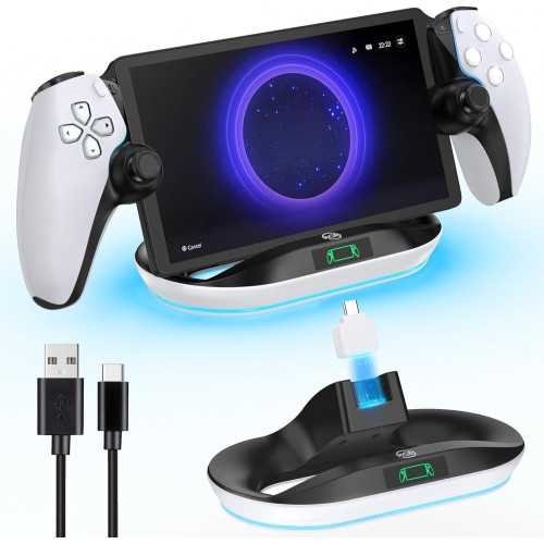 Playstation Portal Stand Charger and Dock Station with Light Modes | TekChoice Electronics