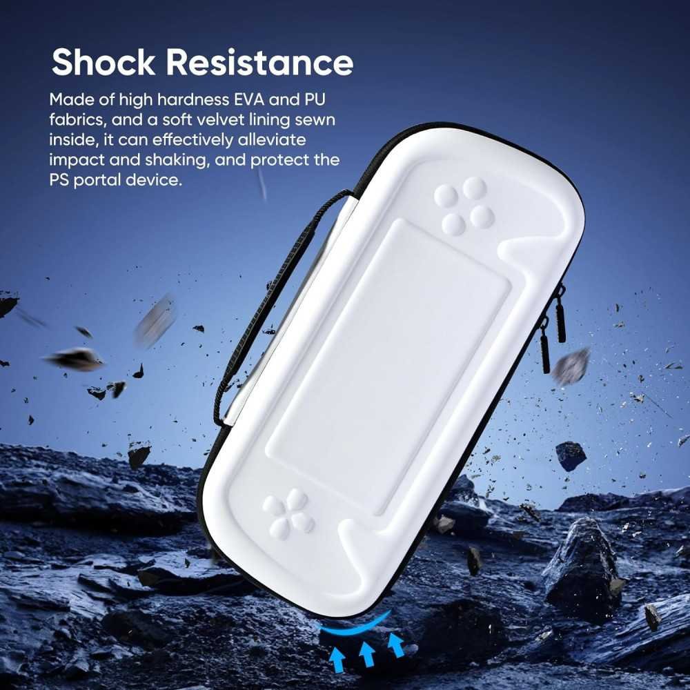 Playstation Portal 2 Pack Screen Protectors, Stylish Carrying Case, and Portable Travel Companion | TekChoice Electronics