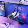 M8 Microphone for Podcasting, Gaming, and Streaming w/ Vibrant RGB Light and Crystal Clear Sound Quality