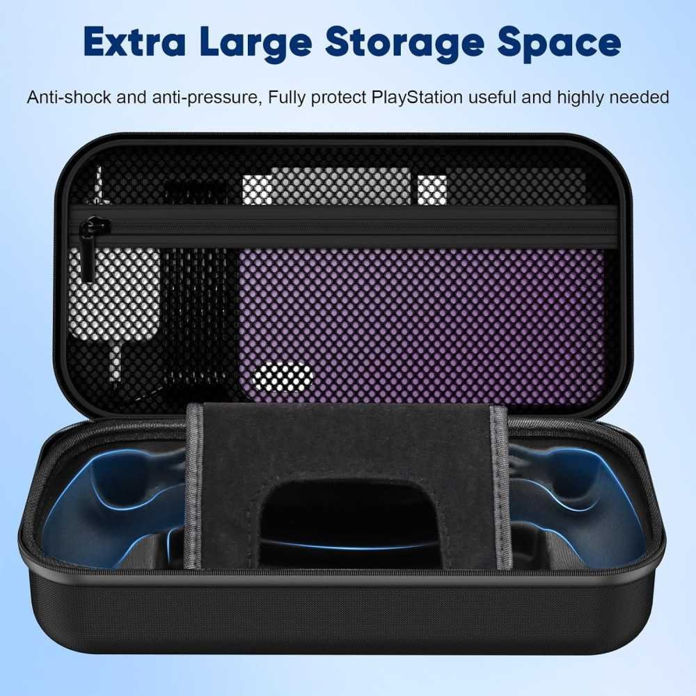 Playstation Portal Protection Bundle - Carrying Case, Dock Station, and Accessories for Gamers on the Go | TekChoice Electronics