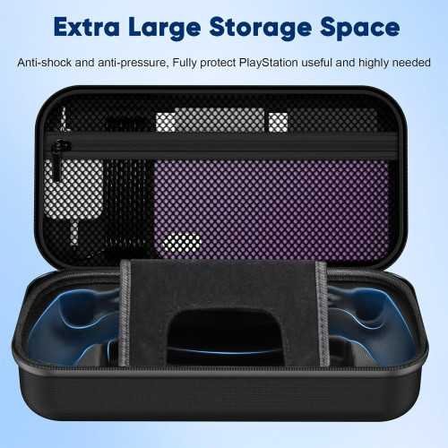 Playstation Portal Protection Bundle - Carrying Case, Dock Station, and Accessories for Gamers on the Go | TekChoice Electronics