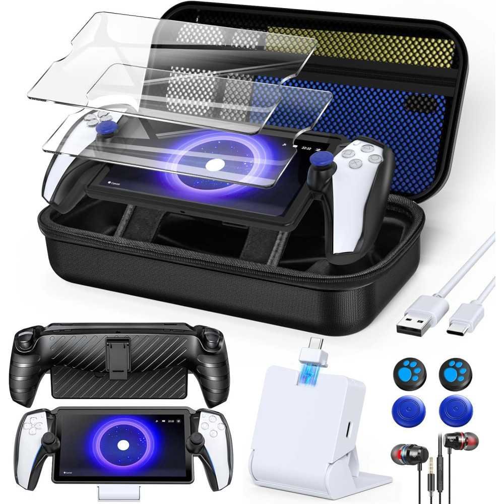 PlayStation Portal 13-in-1 Carrying Case Accessory Bundle | TekChoice Electronics