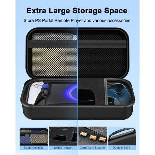 PlayStation Portal 13-in-1 Carrying Case Accessory Bundle | TekChoice Electronics