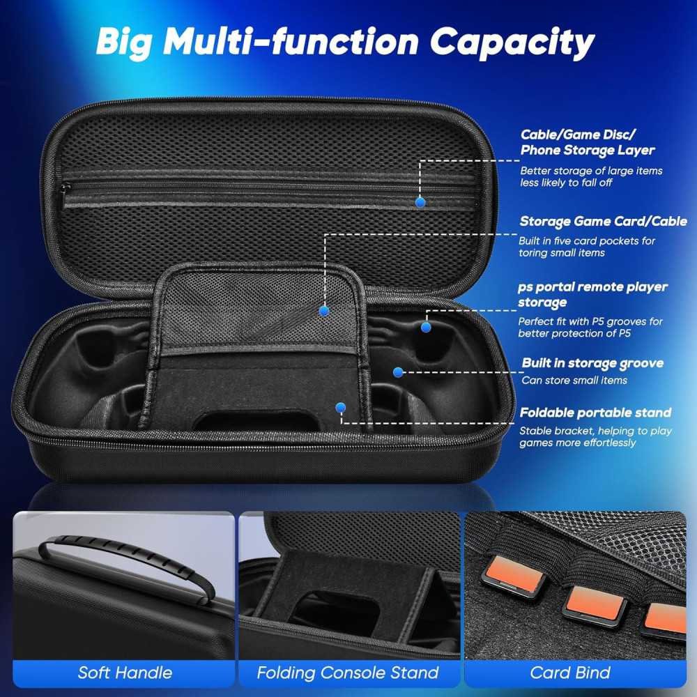 Playstation Portal Hard Carrying Case Bundle | TekChoice Electronics