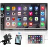 Double Din Car Stereo 7 Inch Touch Screen & Backup Camera System