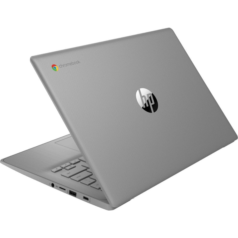 HP 14 inch HD Chromebook Laptop with Intel Quad-Core N4120, Long Battery Life, and Essential Accessories