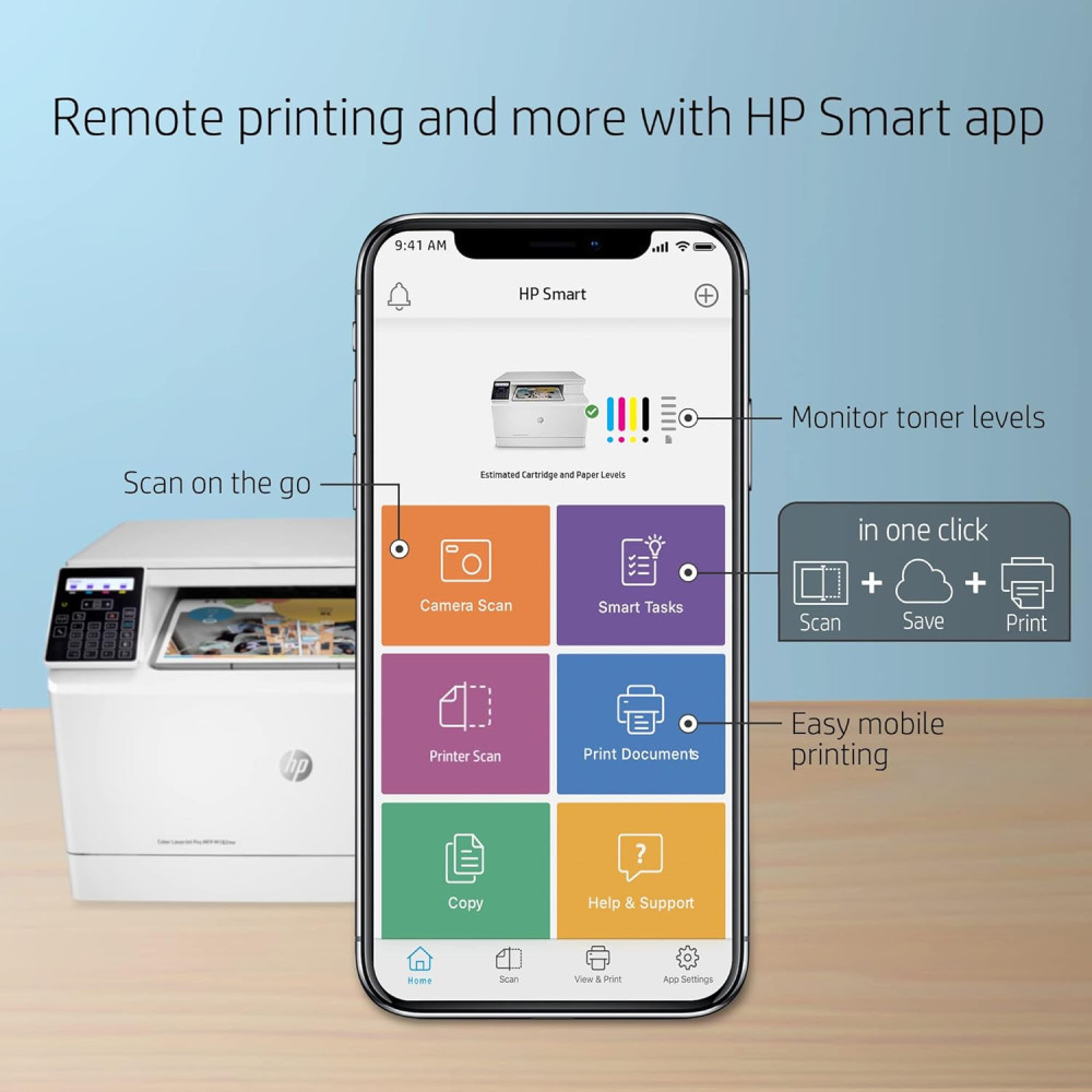 HP Color LaserJet Pro M182nw AIO Printer