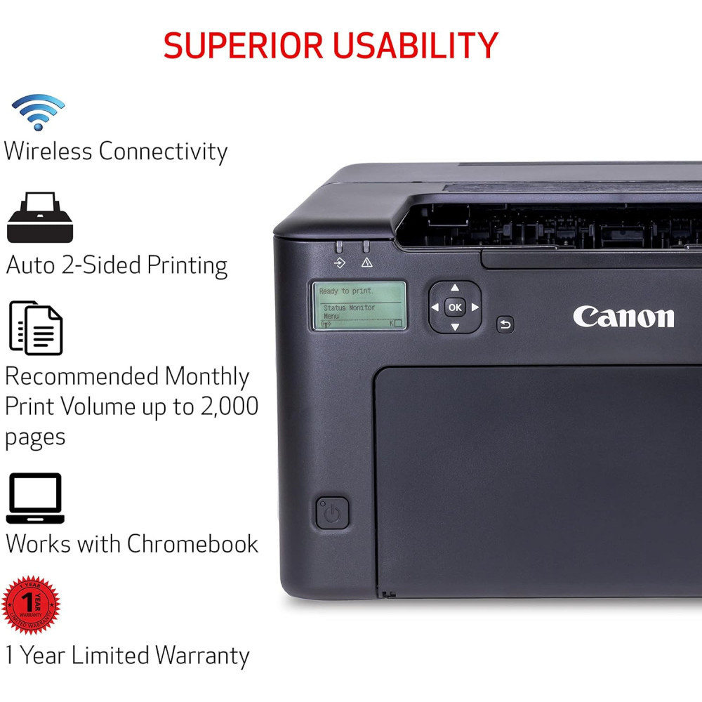 Canon imageCLASS LBP122dw w/ Wireless Connectivity and Alexa Integration Laser Printer