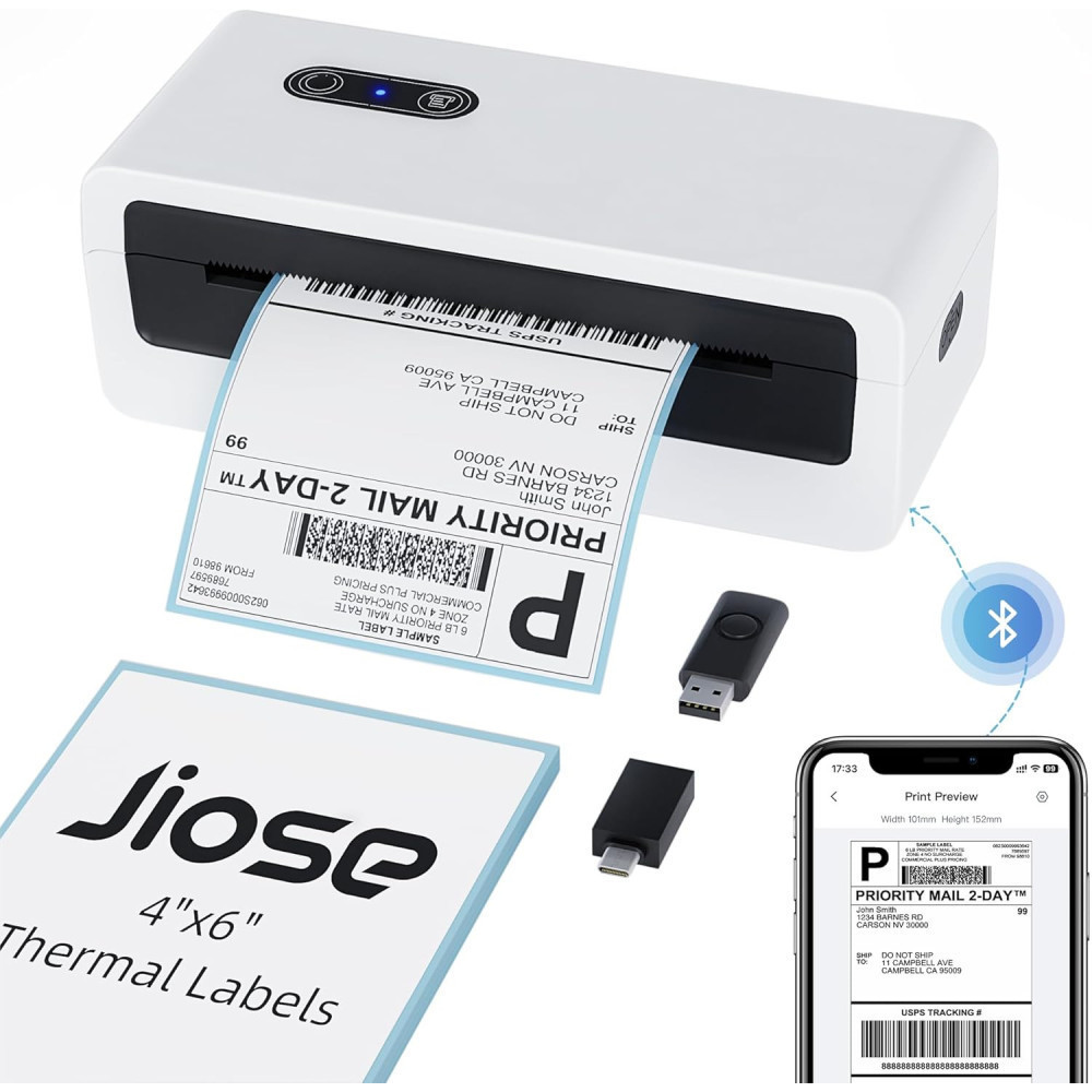 Bluetooth Thermal Label Printer: A Must-Have for Efficient Shipping and Packaging