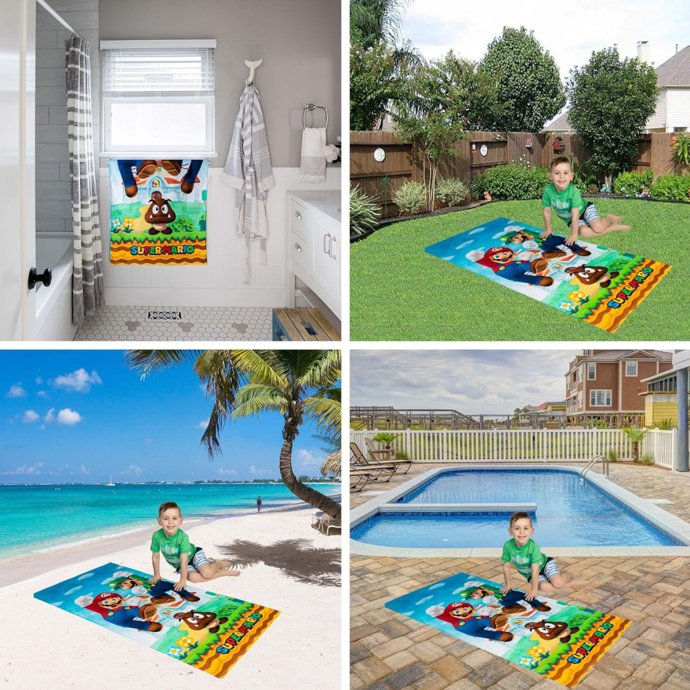 Super Soft Cotton Beach Towel for Kids