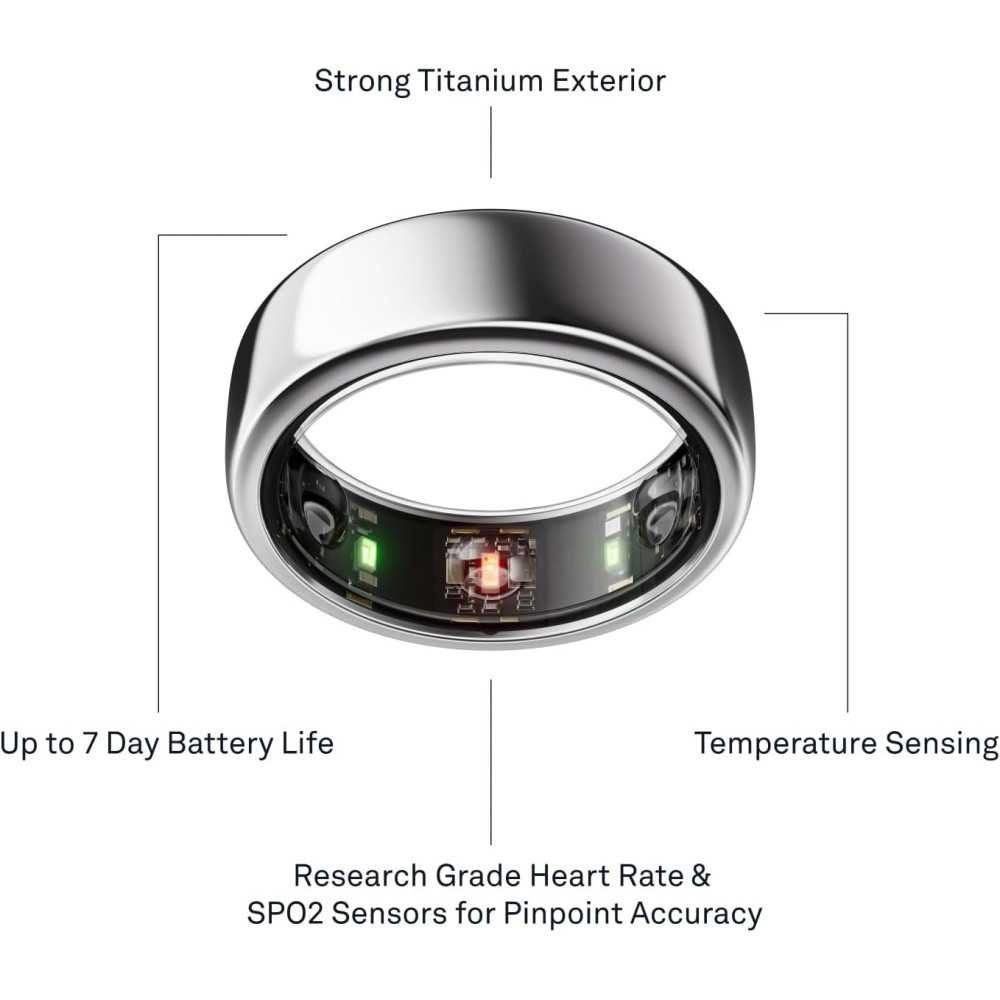 Gen3 Horizon Smart Ring for Optimal Sleep Tracking and Fitness Monitoring | TekChoice Electronics