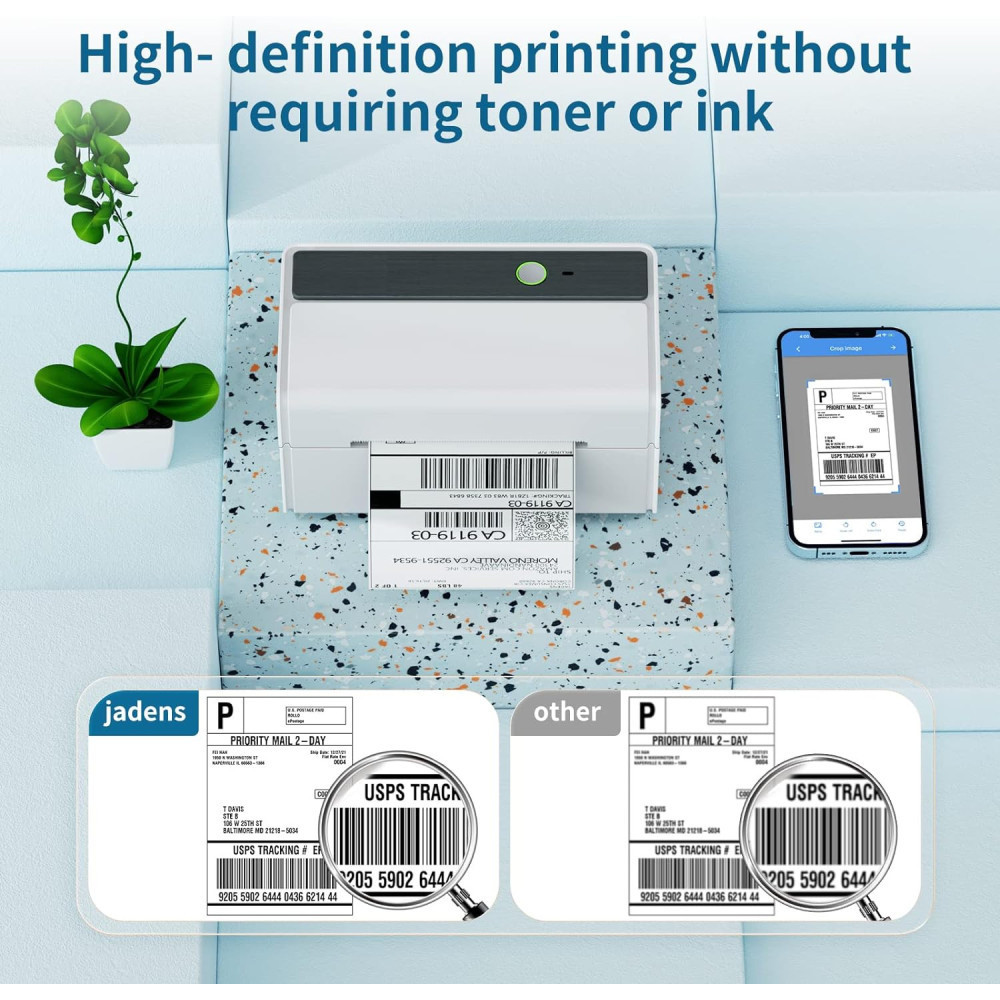 Wireless Bluetooth Thermal Label Printer: The Solution for Shipping and Packaging Needs