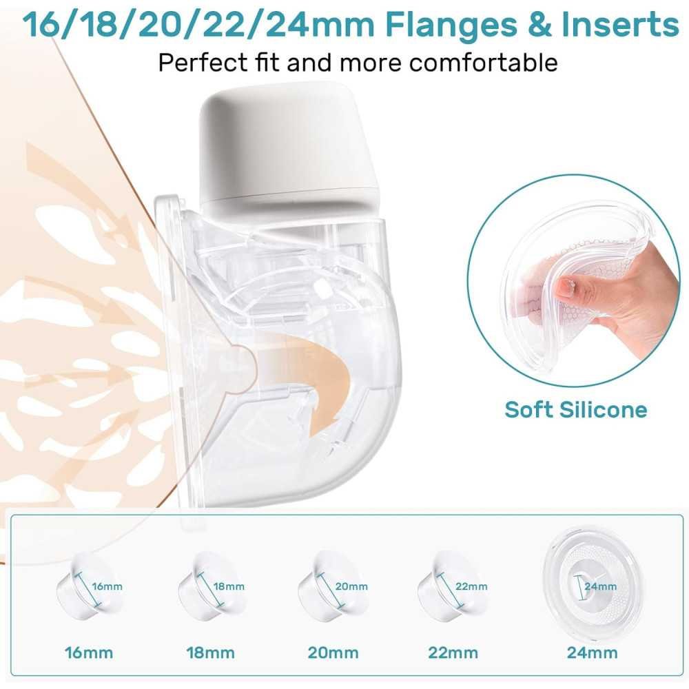 Hands-Free Wearable Breast Pump Duo for Maximum Comfort and Efficiency | TekChoice Electronics