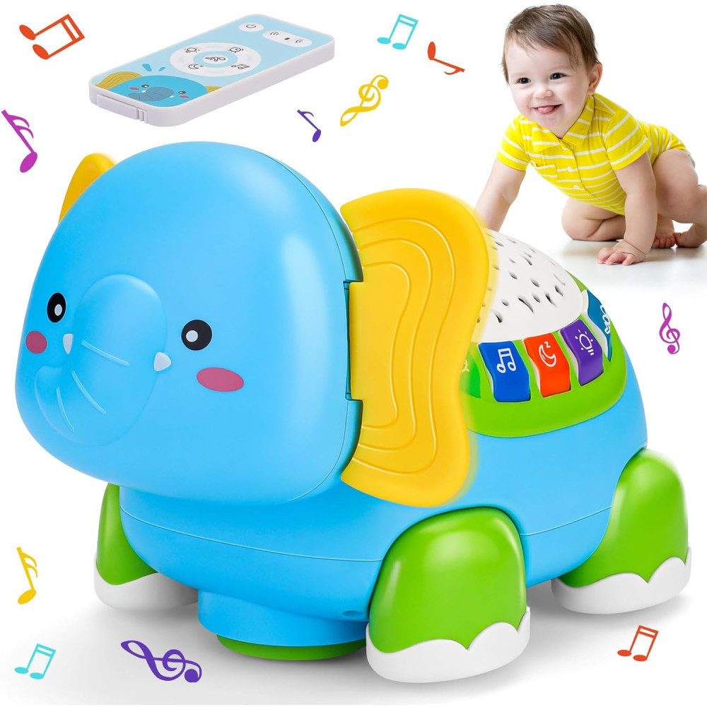 Musical Crawling Baby Toy for Early Learning and Developmental Fun