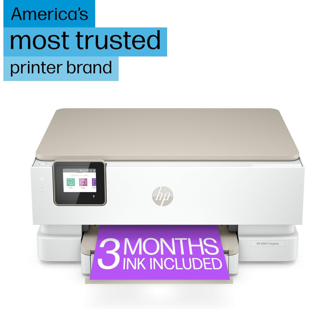 HP ENVY Inspire 7255e Inkjet Printer w/ Mobile Printing & Instant Ink