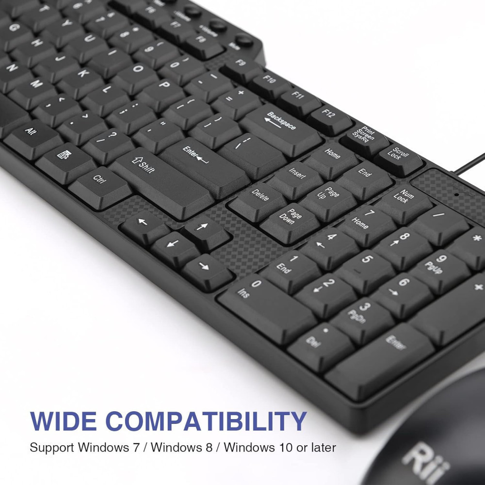 RK203 Ultra Full Size Keyboard and Mouse Combo Set