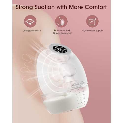 Hands-Free Wireless Breast Pump with APP Control and Customizable Features for Modern Moms | TekChoice Electronics