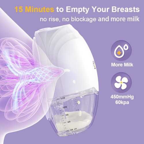 Electric Hands-Free Breast Pump with Customizable Settings and Leak-Proof Design | TekChoice Electronics