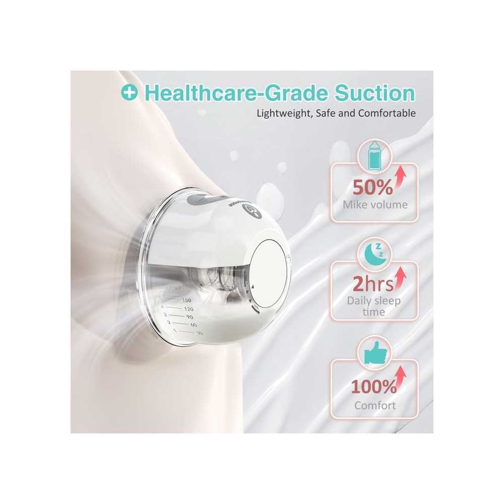 Upgraded Hands-Free Breast Pump with Advanced Technology for Busy Moms | TekChoice Electronics
