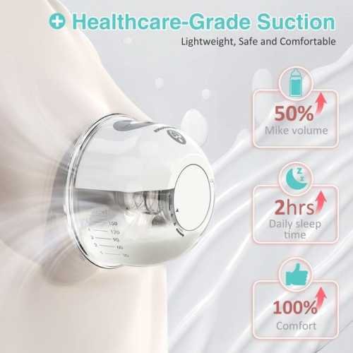 Upgraded Hands-Free Breast Pump with Advanced Technology for Busy Moms | TekChoice Electronics