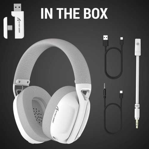 L80 Wireless Gaming Headset with Bluetooth 5.2 and 50H Battery Life | TekChoice Electronics