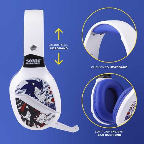 Sonic The Hedgehog Wireless Gaming Headset with Bluetooth | TekChoice Electronics