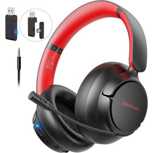 Wireless Gaming Headset - 55H Battery Life, Impeccable Sound Quality, and Seamless Connectivity | TekChoice Electronics