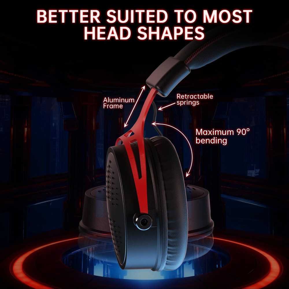 2.4GHz Gaming Headset for Multi-Platform Fun with Long-Lasting Battery and Crystal Clear Sound | TekChoice Electronics