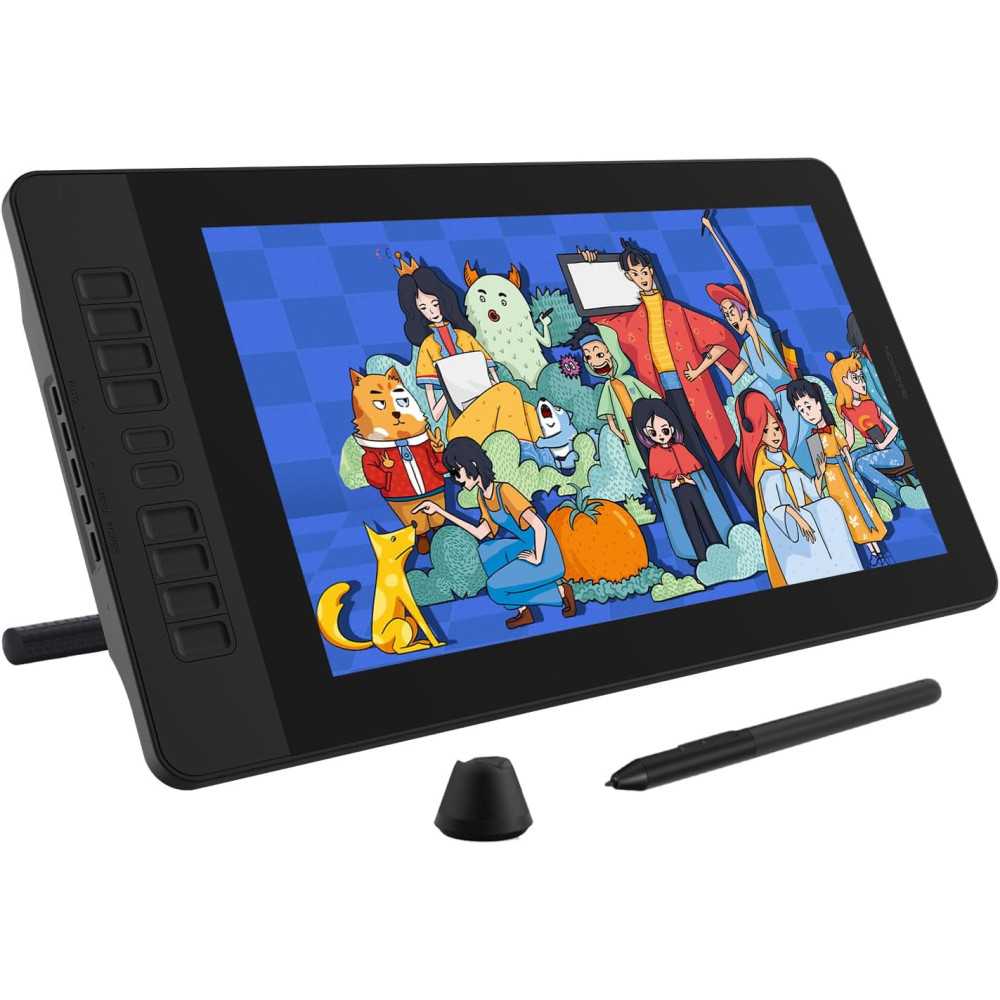 PD1561 15.6-inch Drawing Monitor w/ Tilt Support and Battery-Free Pen