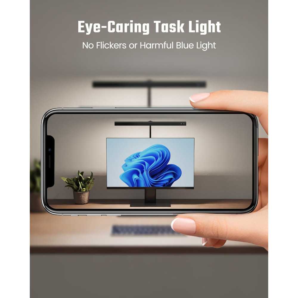 Eye-Caring LED Desk Lamp for Work and Study