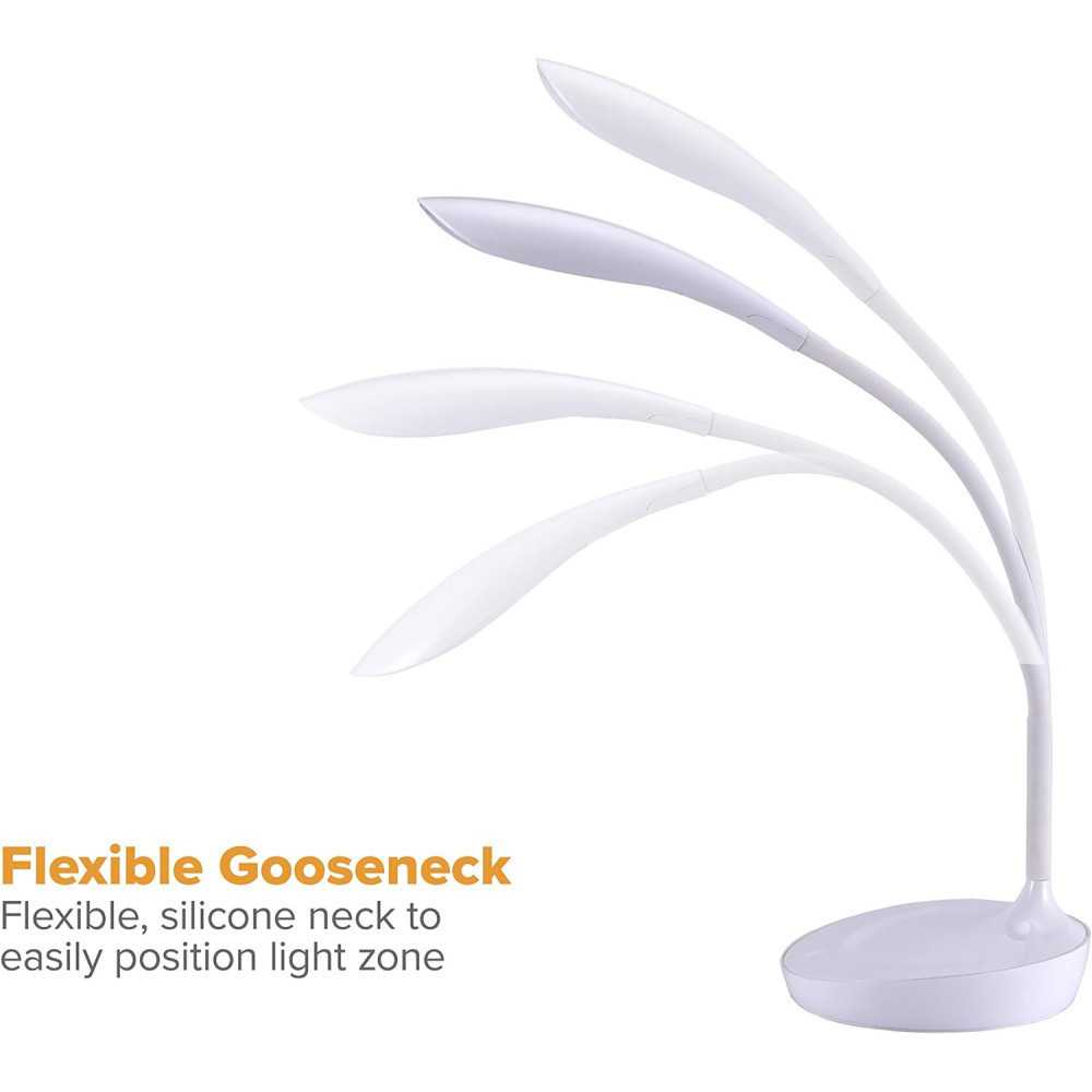 Office LED Desk Lamp w/ USB Charging Port and Touch Control