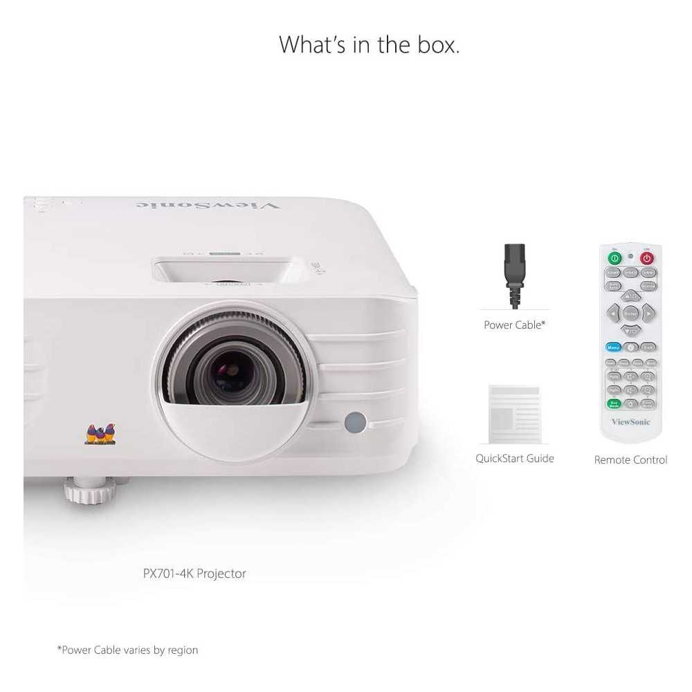 ViewSonic PX701-4K Home Theater Projector