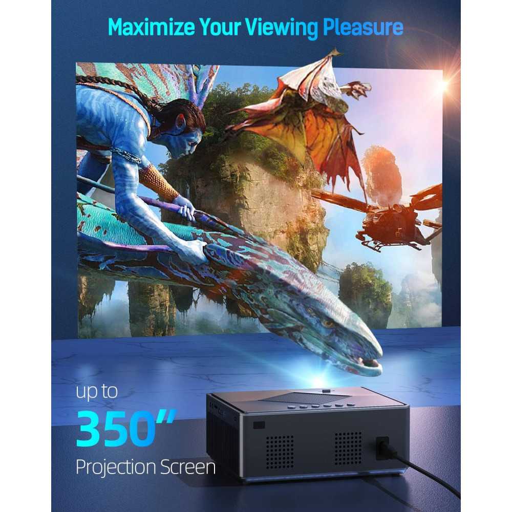 5G Wireless Gaming Projector: Home Entertainment Experience for Movie Buffs and Gamers