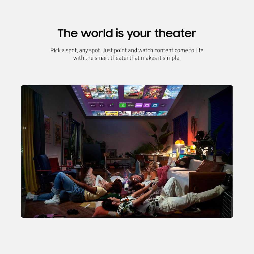 Home Gaming & Movie Experience w/ Samsung's Freestyle 2nd Gen Projector