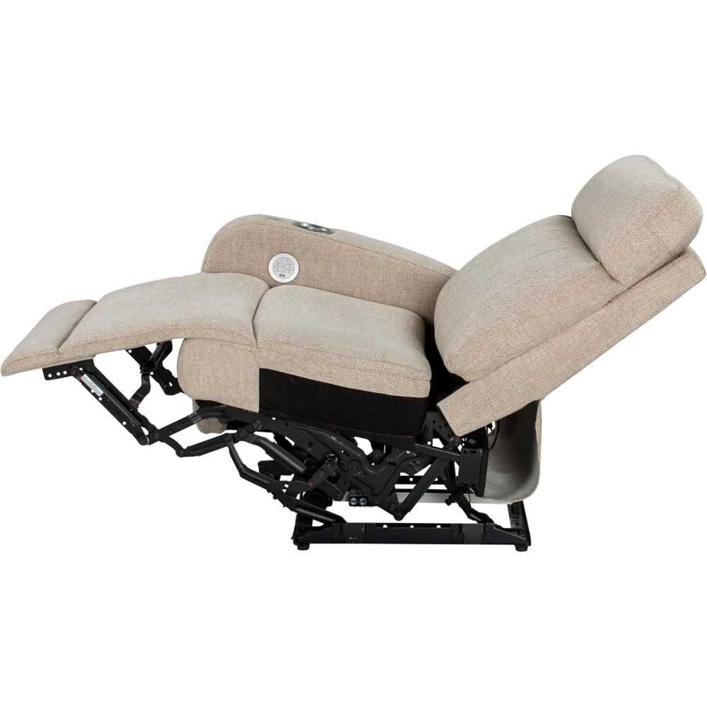 Thomas Payne® Seismic Series Luxury RV Theater Seating Recliner with Remote Control Power Recline, Massage, and Lumbar Support