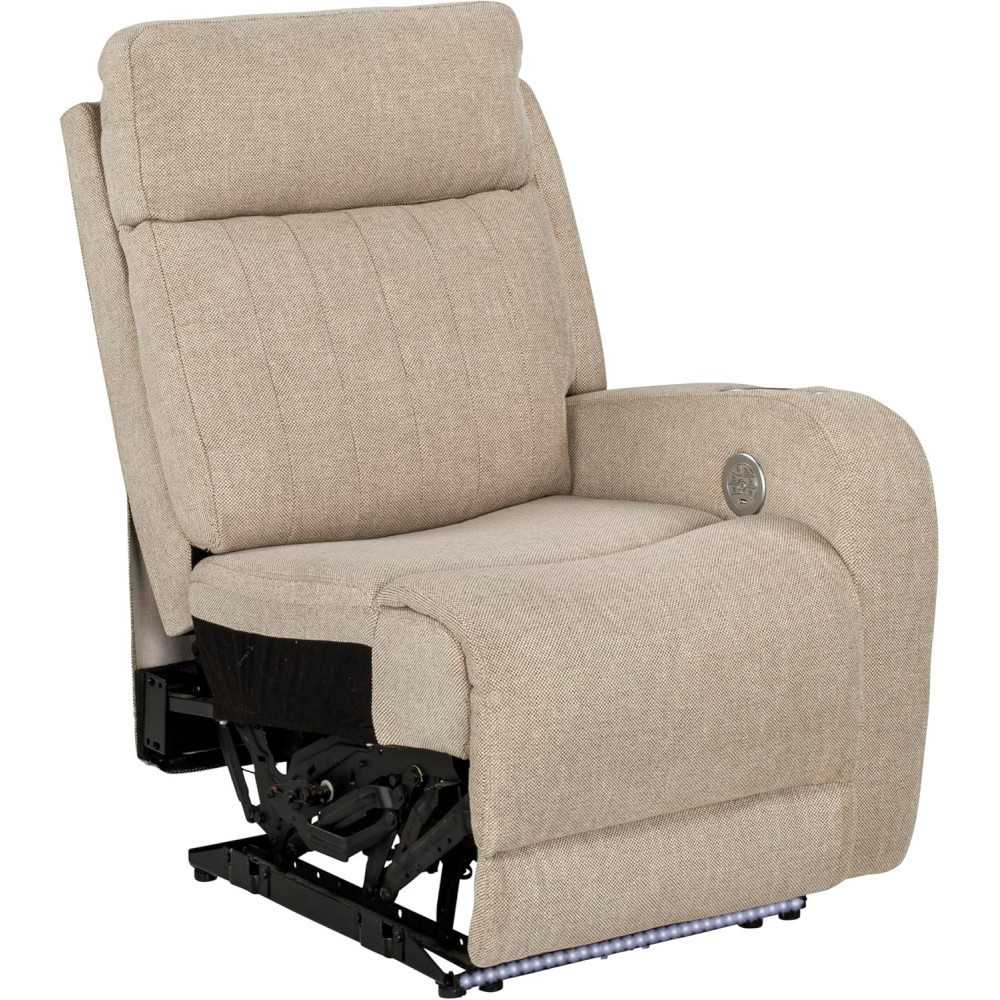 Power Recliner Chair for Luxurious Home Theater Seating w/ USB Port, LED Light