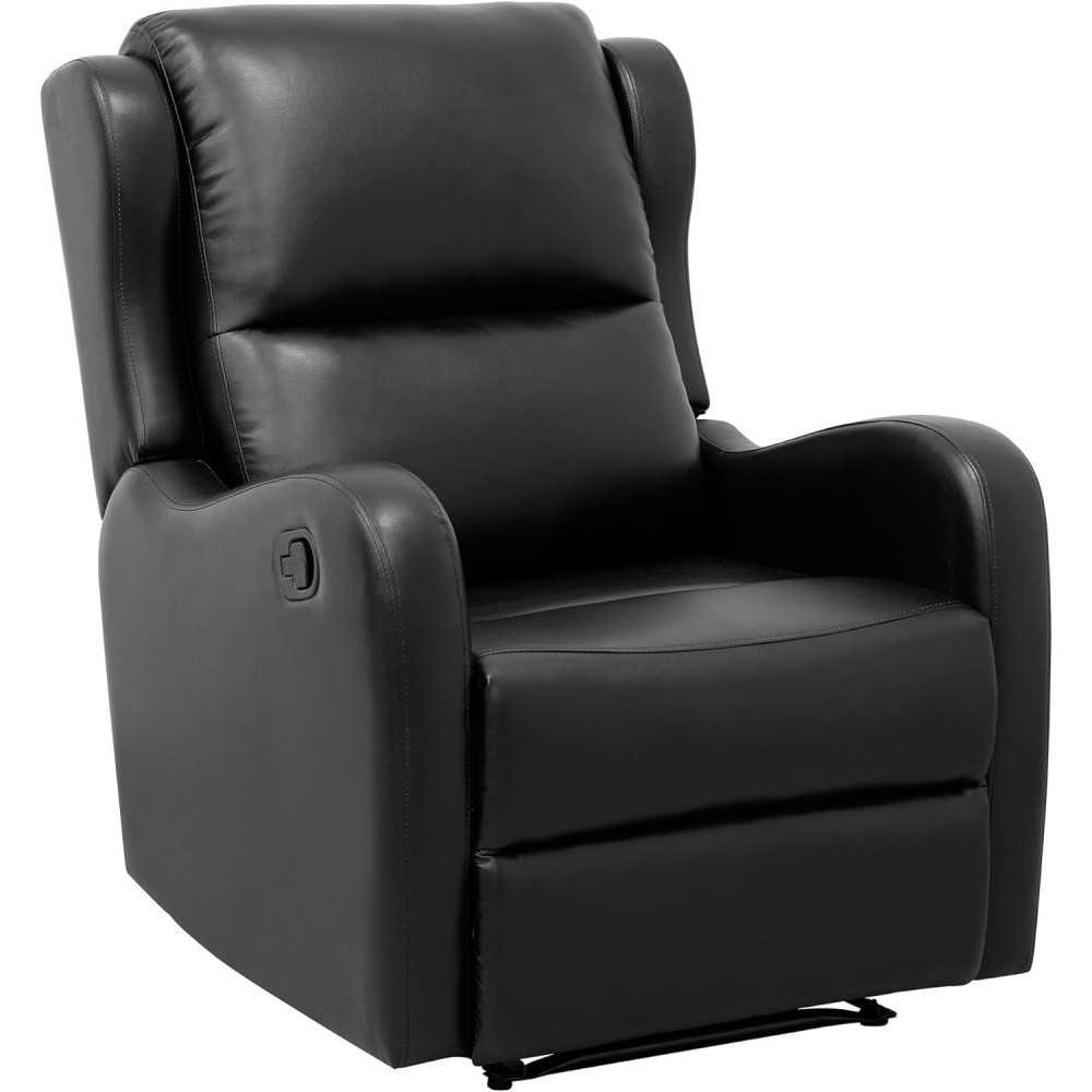 Luxe Taupe Manual Recliner for Modern Home Theater Seating